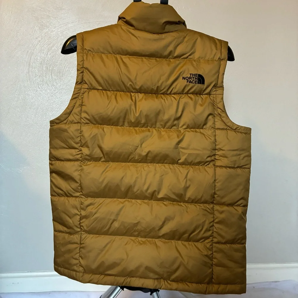 The North Face Gold/Bronze Down Puffer Vest